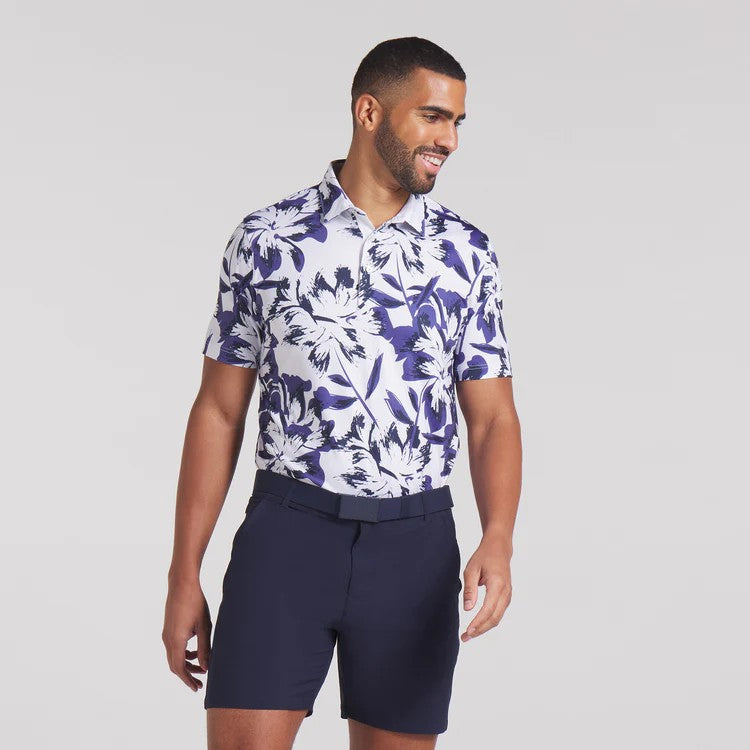 PUMA MENS MATTR BROKEN FLOWER POLO 25