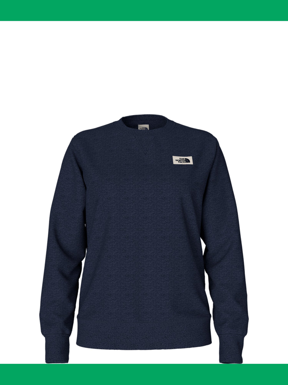 THE NORTH FACE WOMENS HERITAGE PATCH CREW SWEATER