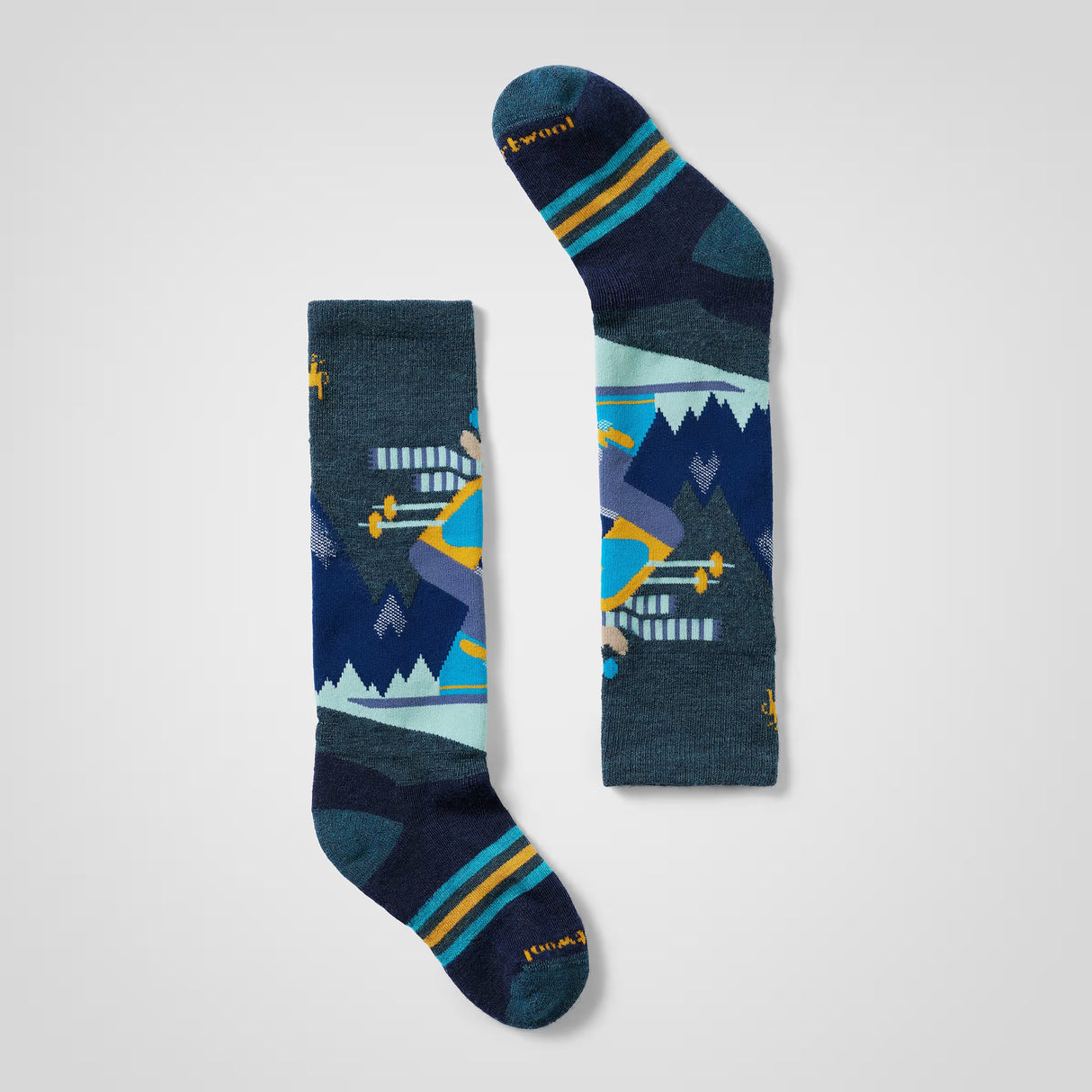SMARTWOOL YOUTH WINTERSPORT FULL CUSHION MOUNTAIN MOOSE OTC SOCKS
