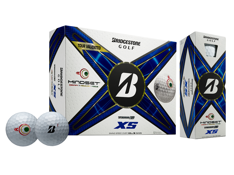 BRIDGESTONE UNISEX TOUR B XS MINDSET GOLF BALL 25
