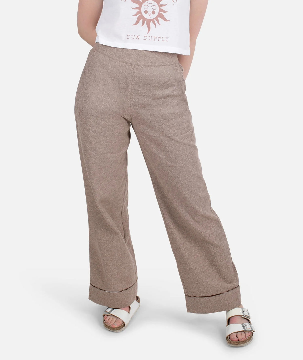 JETTY WOMENS MONTAUK JACQUARD PANT 25