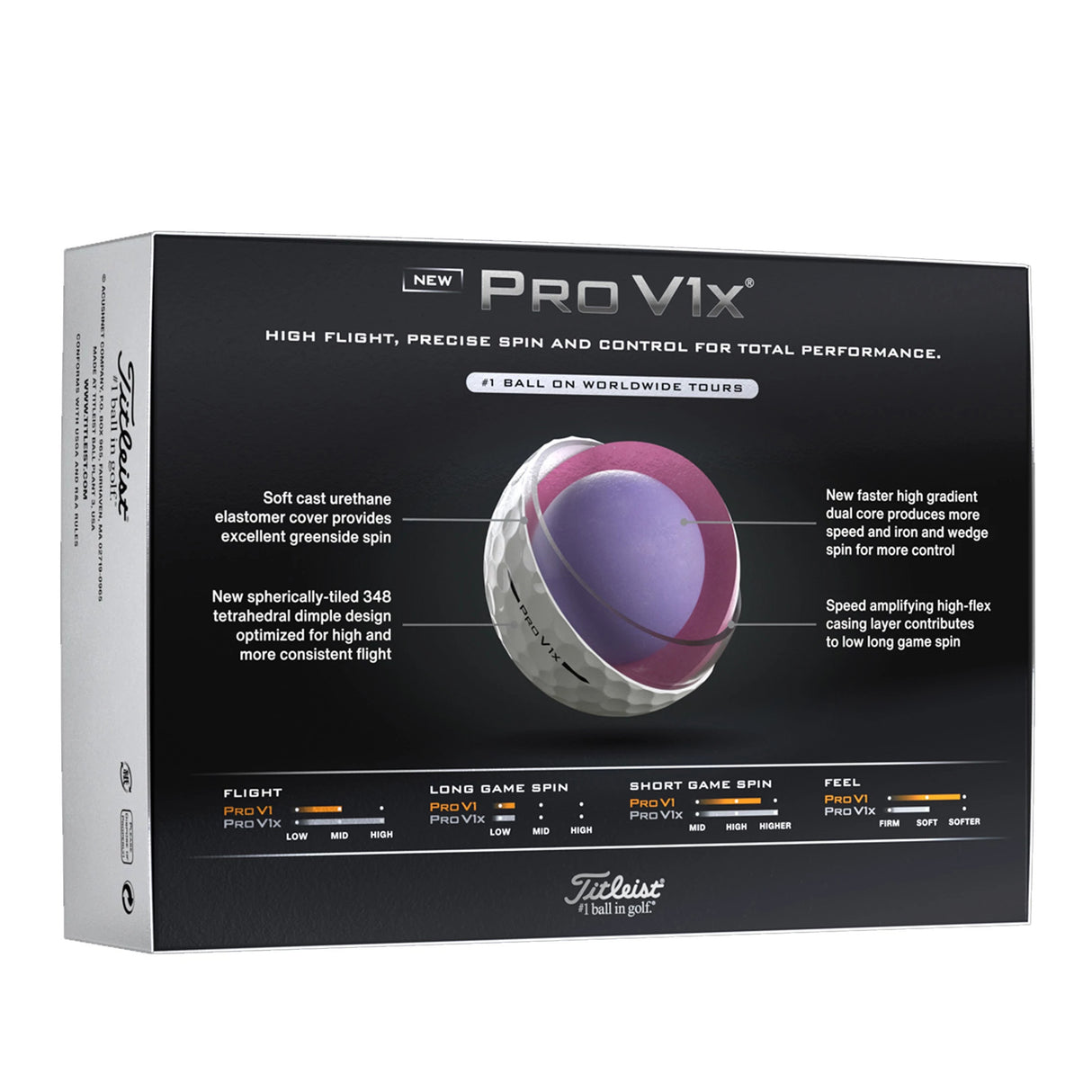 TITLEIST UNISEX PRO V1X GOLF BALL 26