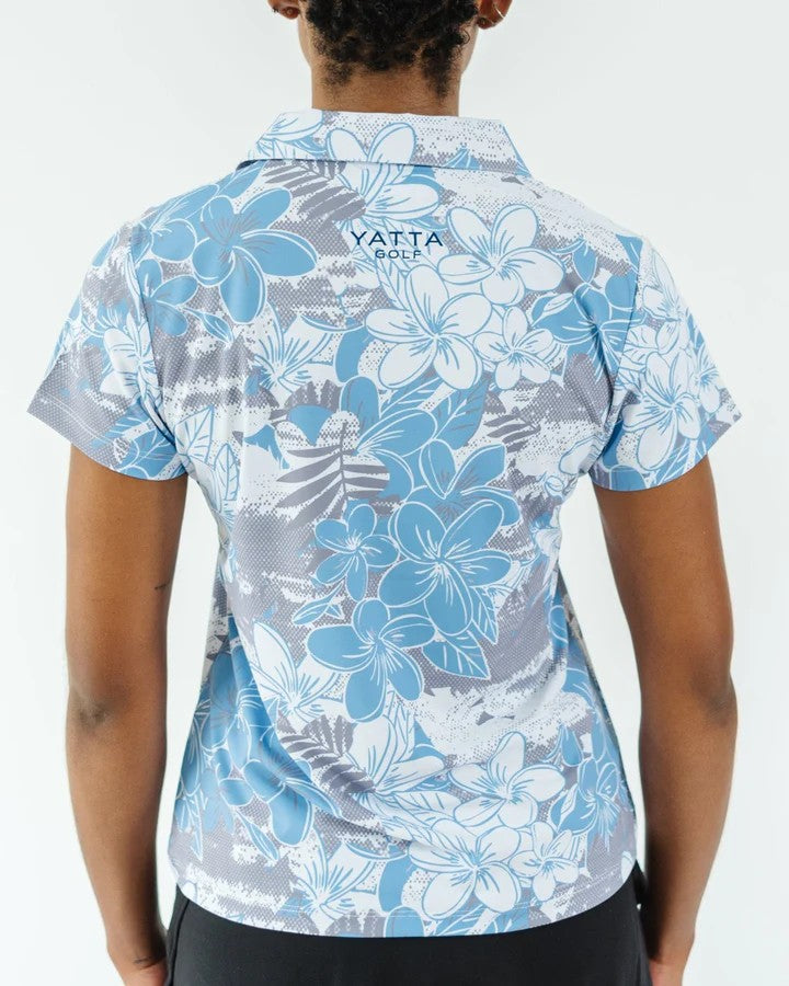 YATTA WOMENS TROPICAL MIST POLO 25