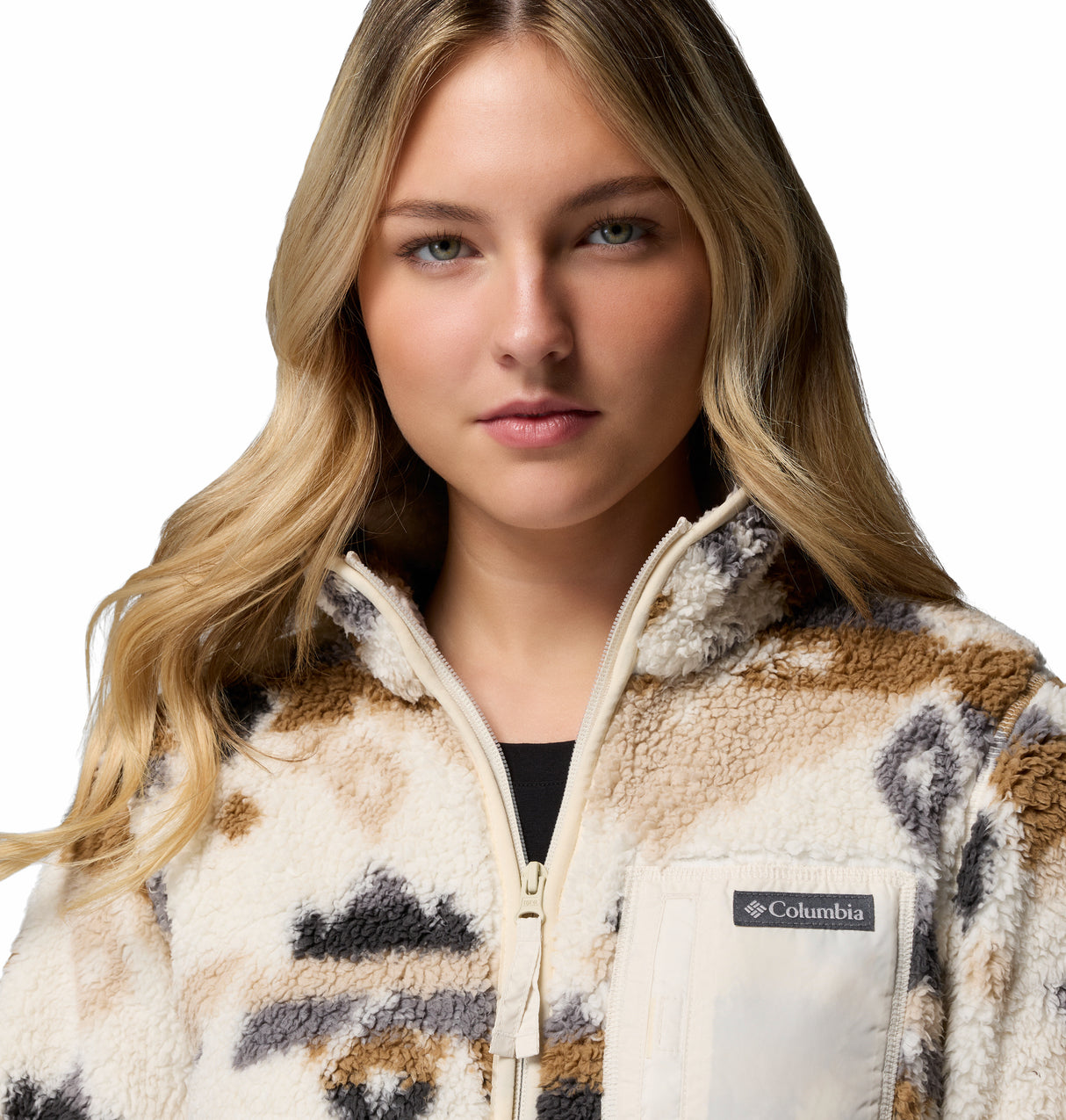 COLUMBIA WOMENS WEST BEND™ PRINT II SWEATER