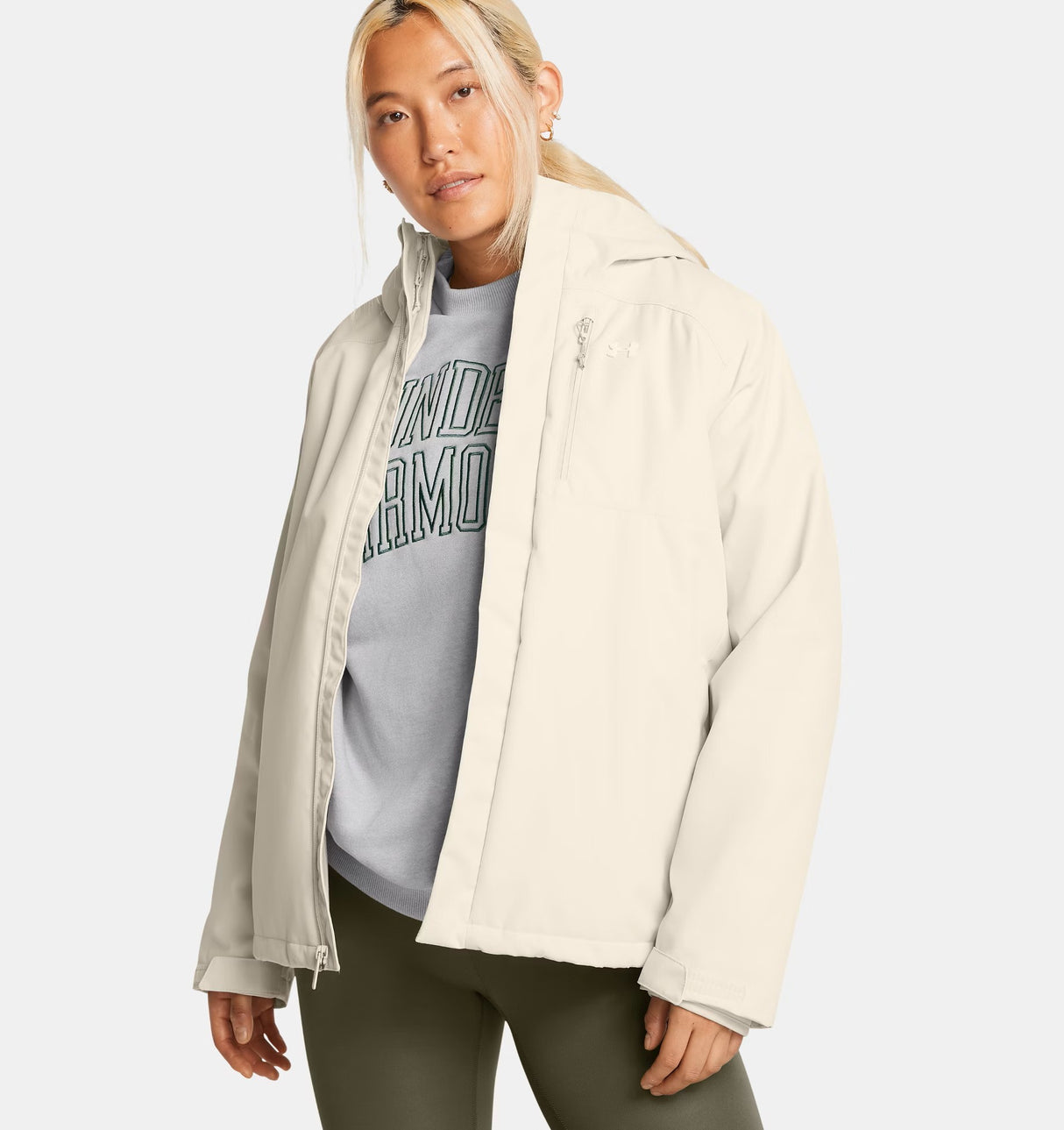 UNDER ARMOUR WOMENS UA STORM PORTER 3-IN-1 2.0 WINTER JACKET 26
