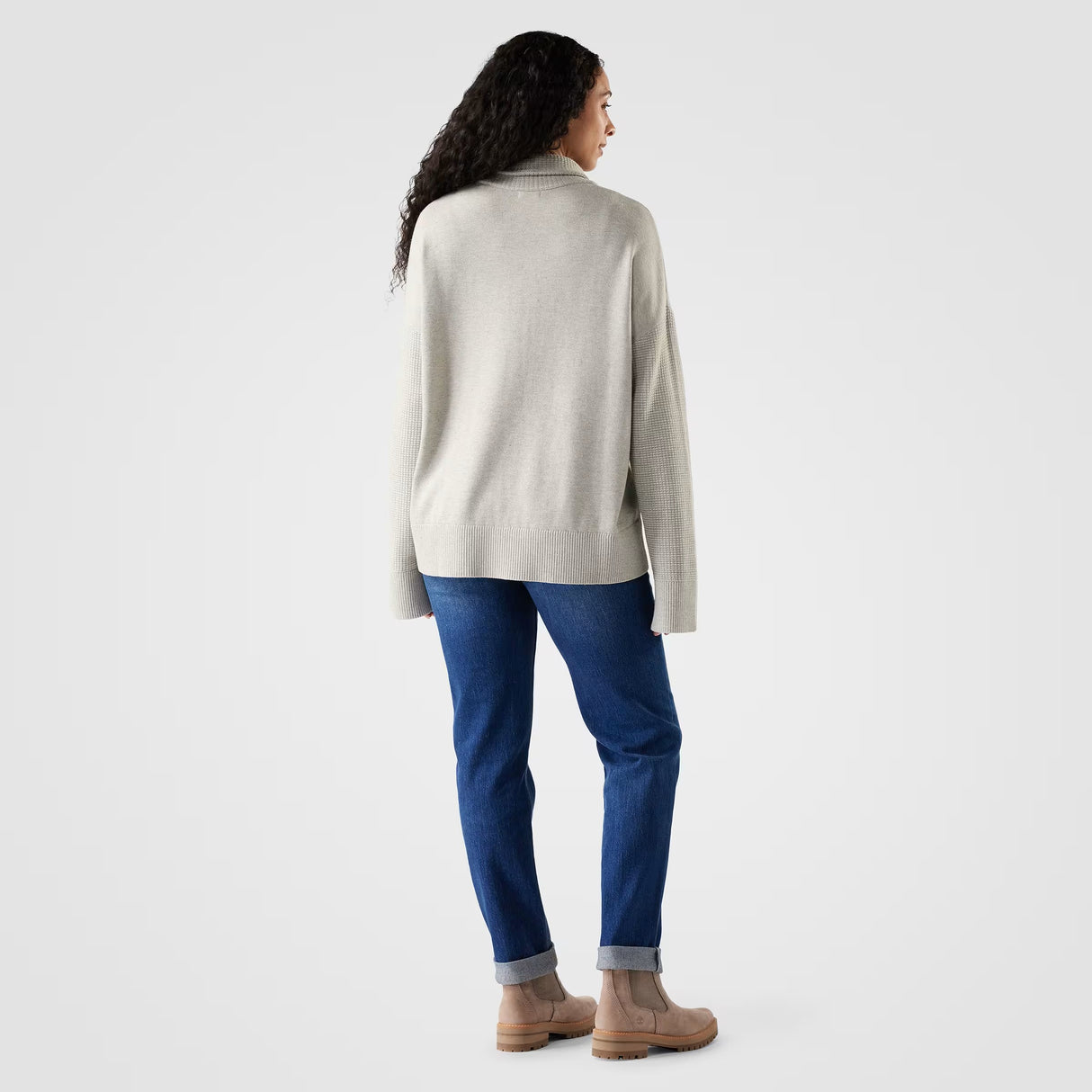SMARTWOOL WOMENS EDGEWOOD COWL NECK SWEATER 26