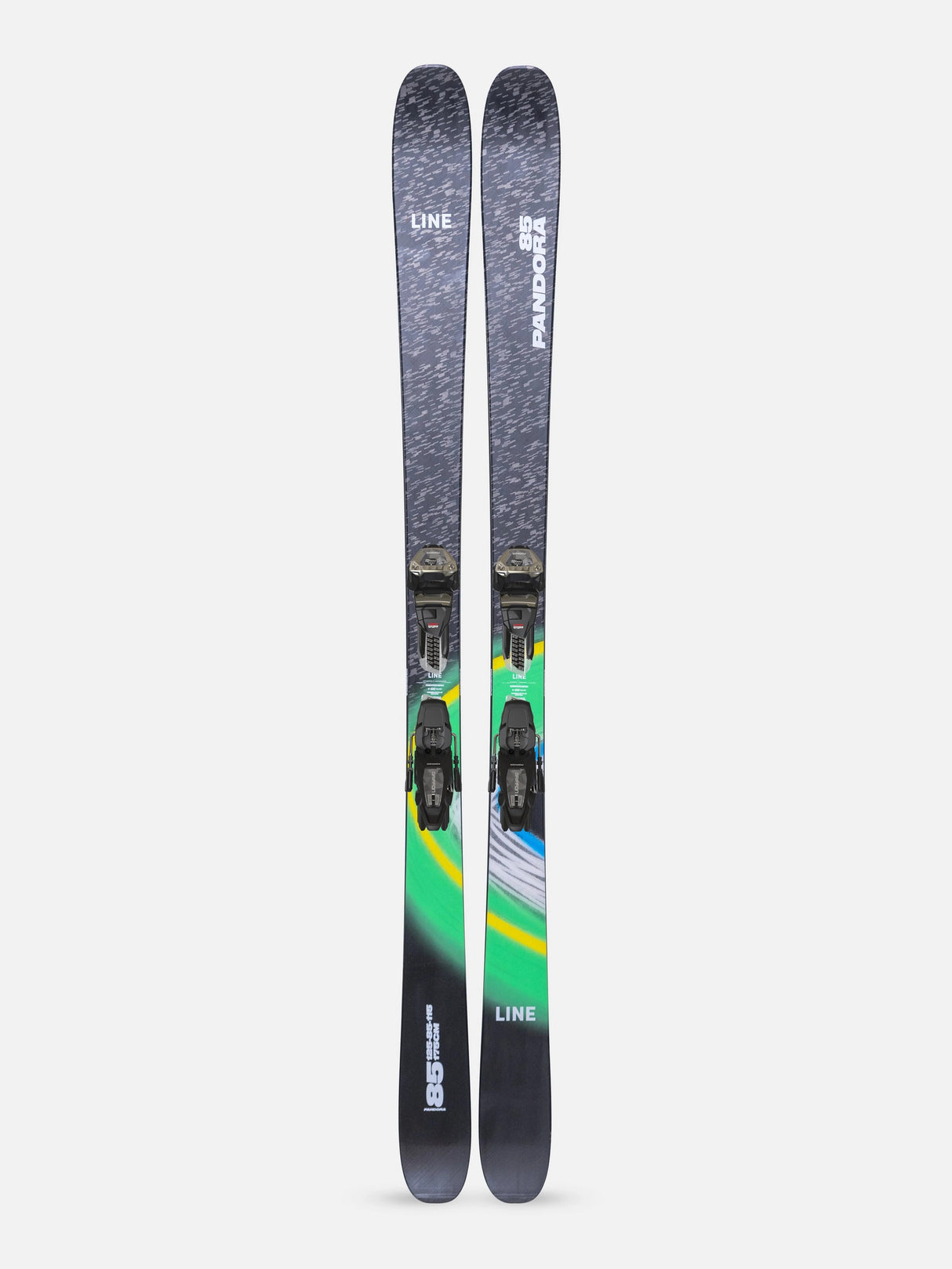 LINE UNISEX PANDORA 85 QUIKCLIK DOWNHILL SKIS 26