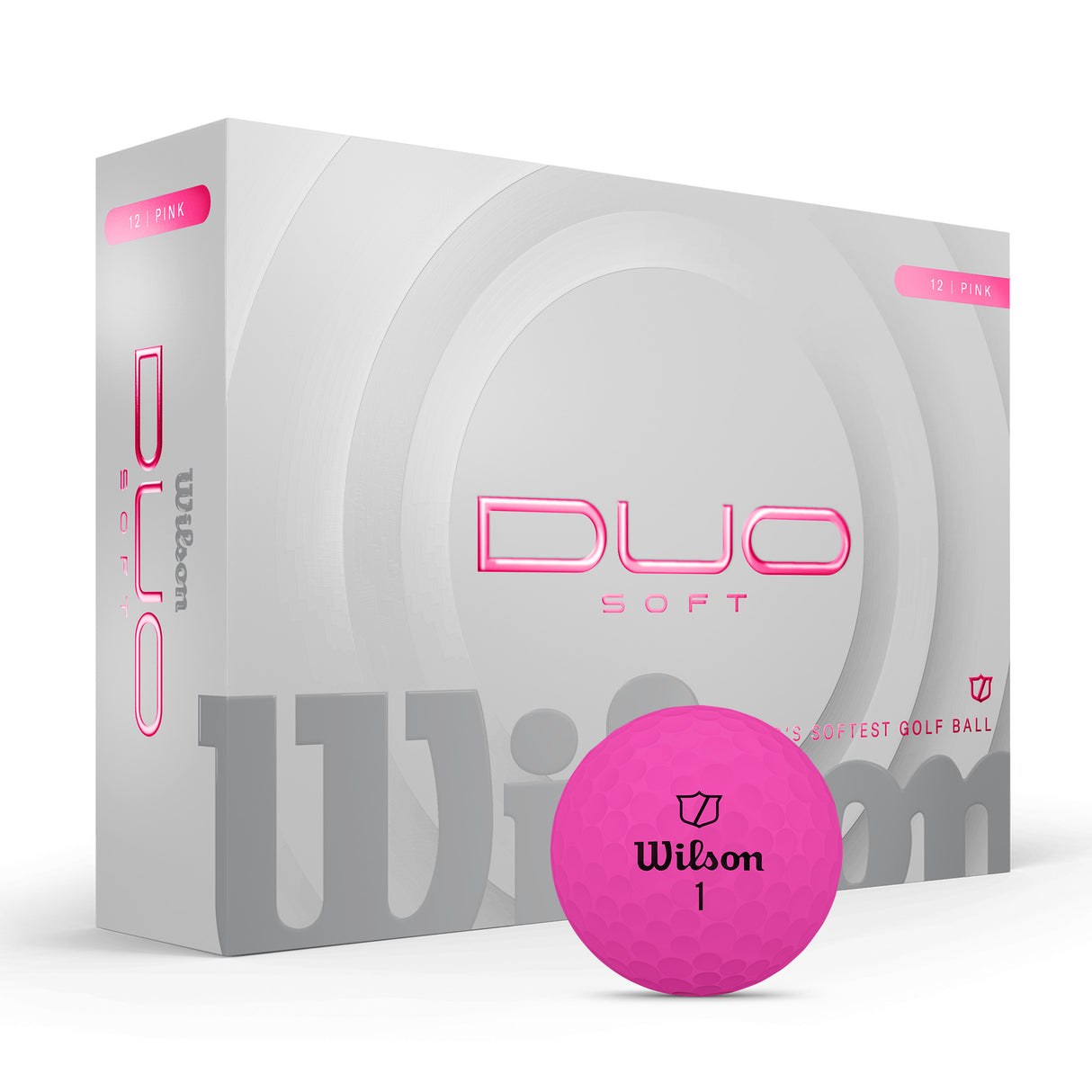 WILSON UNISEX DUO SOFT GOLF BALL 26