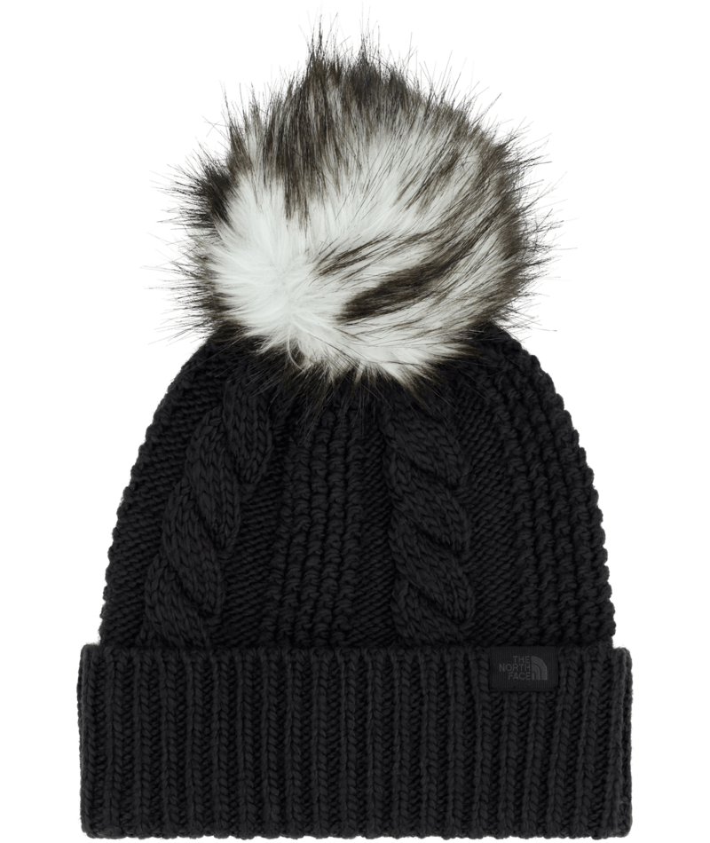 THE NORTH FACE WOMENS OH MEGA FUR POM BEANIE