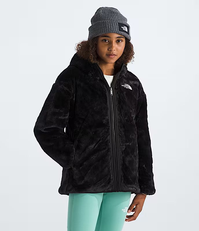 THE NORTH FACE YOUTH GIRLS REVERSIBLE SHASTA SHORT PARKA WINTER JACKET