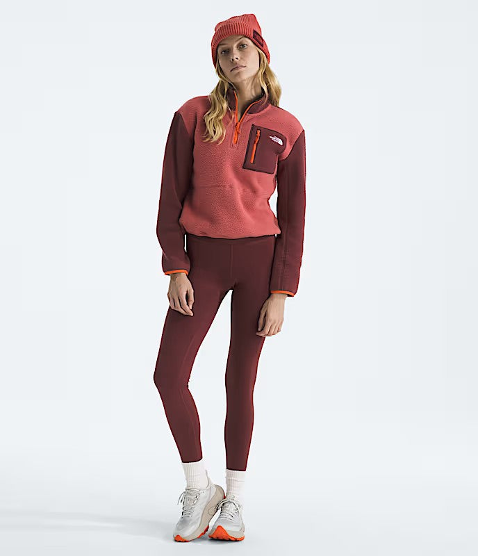 THE NORTH FACE WOMENS YUMIORI ¼ ZIP SWEATER 26