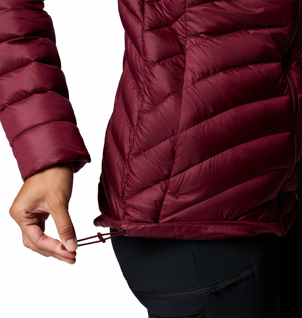 COLUMBIA WOMENS CORELITE™ DOWN HOODED WINTER JACKET