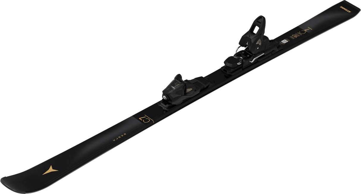 ATOMIC WOMENS CLOUD C7 + M 10 GW DOWNHILL SKIS 26