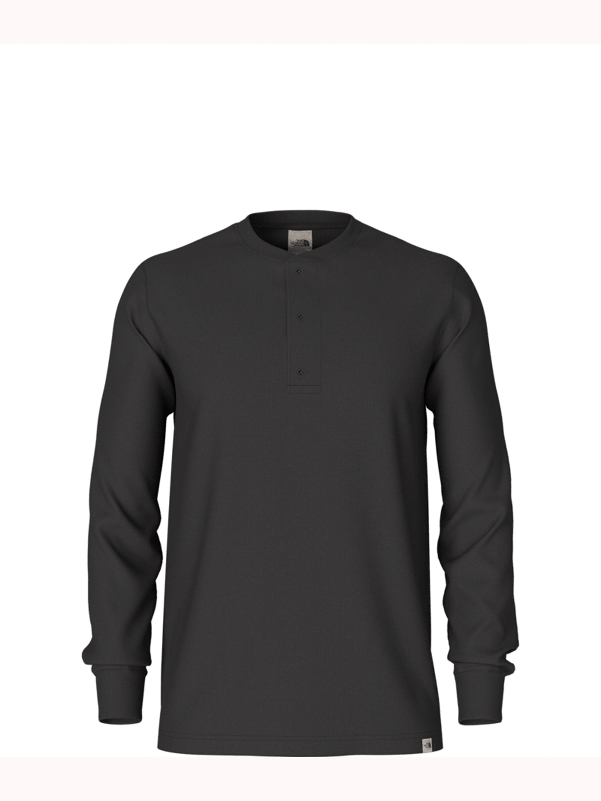 THE NORTH FACE MENS WAFFLE HENLEY LONG SLEEVE SHIRT