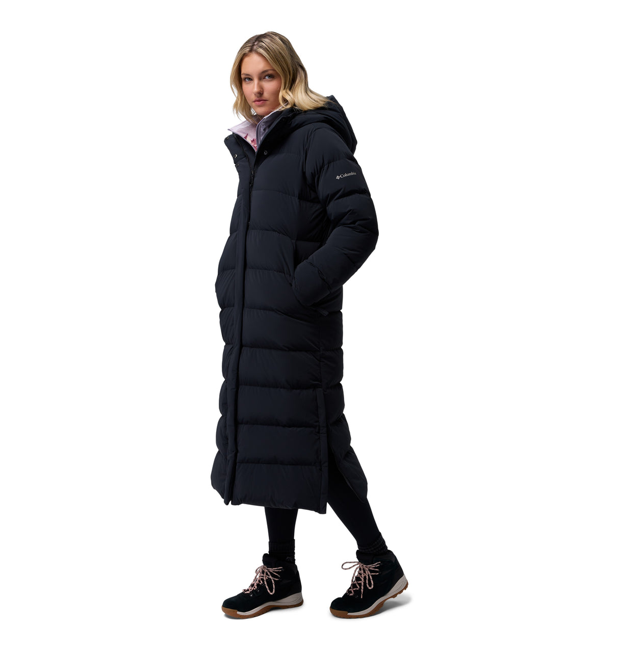 COLUMBIA WOMENS AMAZE PUFF™ LONG HOODED WINTER JACKET 26