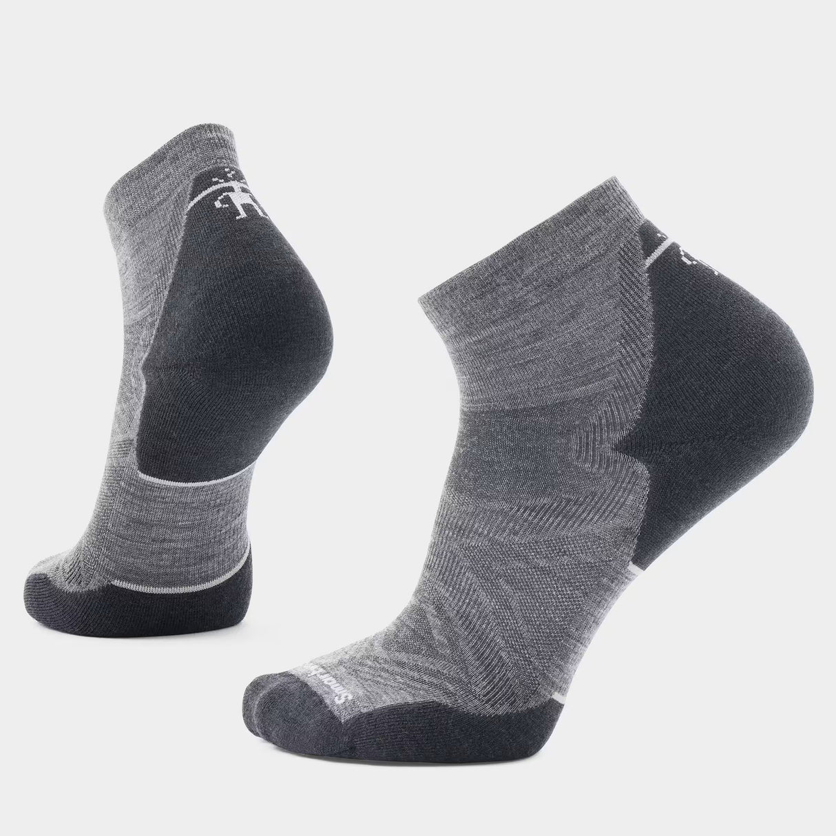 SMARTWOOL MENS RUN TARGETED CUSHION ANKLE SOCKS