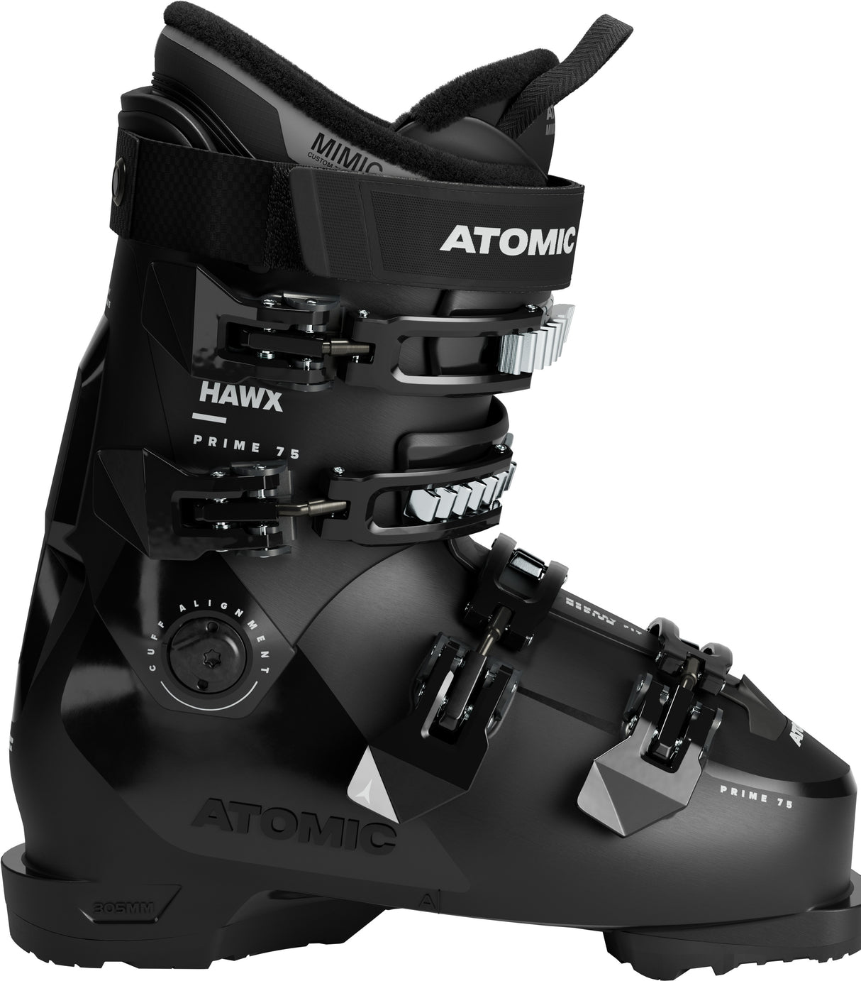 ATOMIC WOMENS HAWX PRIME 75 DOWNHILL SKI BOOT 26
