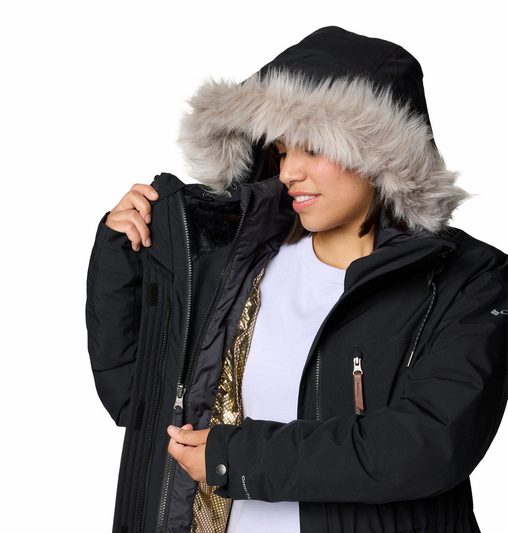 COLUMBIA WOMENS PAYTON PASS II INTERCHANGE WINTER JACKET 25