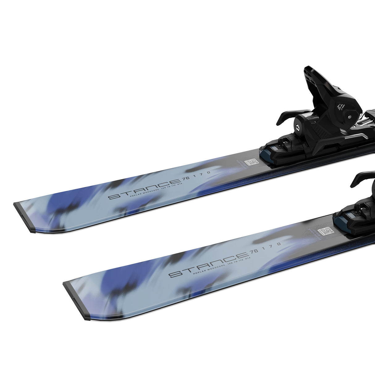 SALOMON MENS STANCE 76 + M10 DOWNHILL SKIS 26