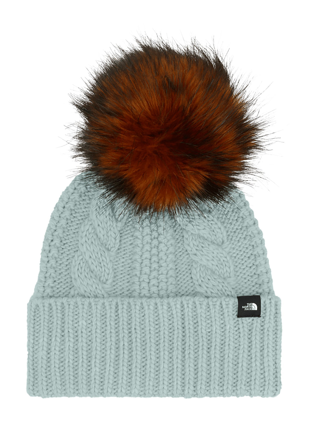 THE NORTH FACE YOUTH OH MEGA FUR POM BEANIE