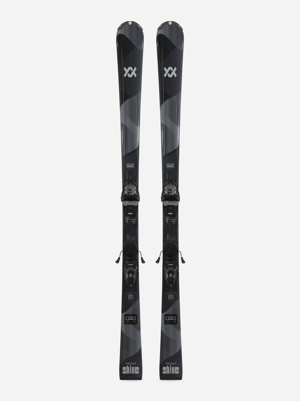 VOLKL WOMENS SHINE 72 + VMOTION 10 LADY DOWNHILL SKIS 26