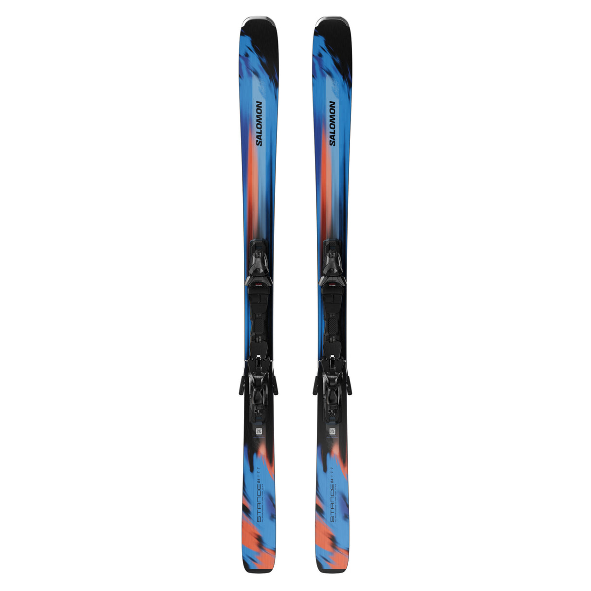 SALOMON MENS STANCE 84 + MI12 DOWNHILL SKIS 26