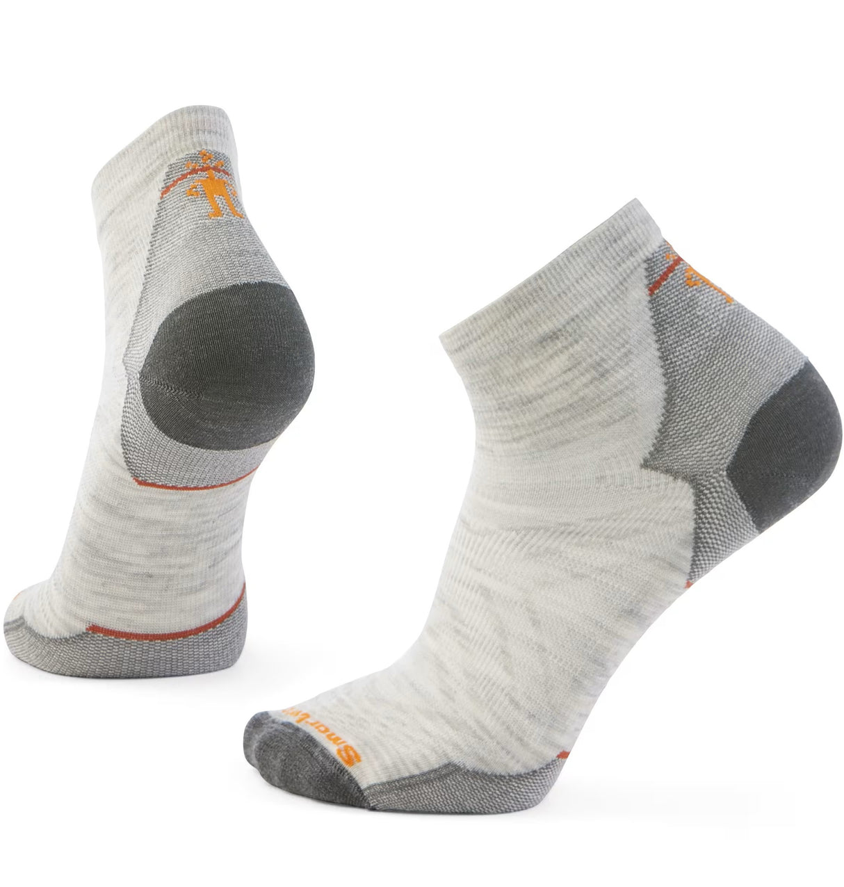 SMARTWOOL MENS RUN ZERO CUSHION ANKLE SOCKS