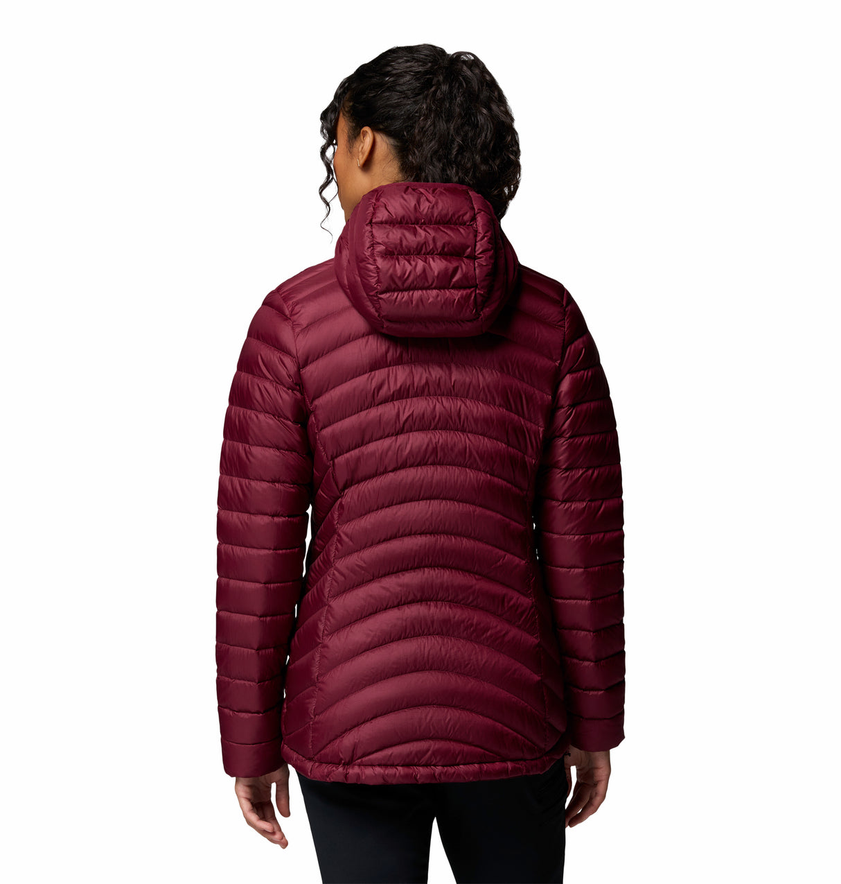 COLUMBIA WOMENS CORELITE™ DOWN HOODED WINTER JACKET