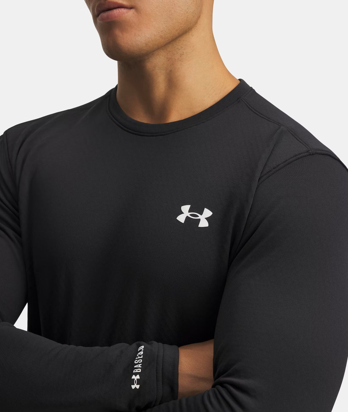 UNDER ARMOUR MENS UA BASE 3.0 CREW BASELAYER TOP