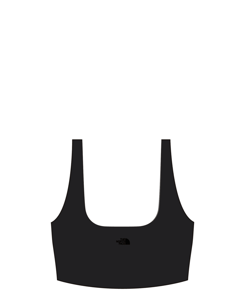 THE NORTH FACE WOMENS DUNE SKY SCOOP SPORTS BRA 25