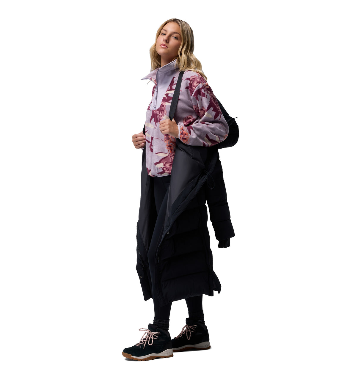 COLUMBIA WOMENS AMAZE PUFF™ LONG HOODED WINTER JACKET 26