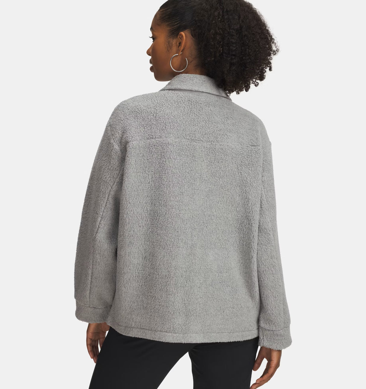 UNDER ARMOUR WOMENS UA EXPANSE FLEECE SHACKET SWEATER 26