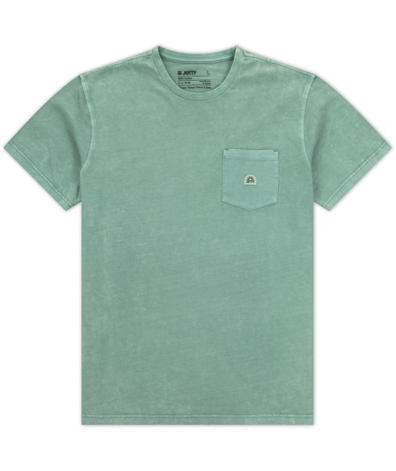 JETTY MENS TANKER HEAVYWEIGHT SHORT SLEEVE SHIRT 25