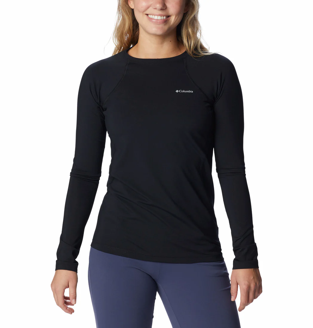 COLUMBIA WOMENS MIDWEIGHT STRETCH BASELAYER TOP