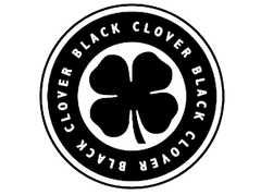Official logo for Black Clover, featuring premium lifestyle headwear, lucky clover hats, and stylish golf accessories.