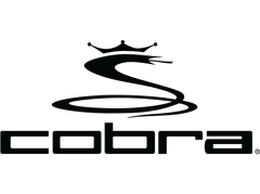 Official company logo for Cobra, highlighting high-performance golf clubs, innovative drivers, and technical equipment.