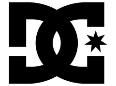 Official logo for DC Snowboarding, featuring high-quality snowboard boots, outerwear, and technical gear for mountain riding.