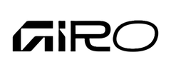 Logo for Giro, a leading manufacturer of high-performance snow helmets and goggles featuring advanced safety technology.