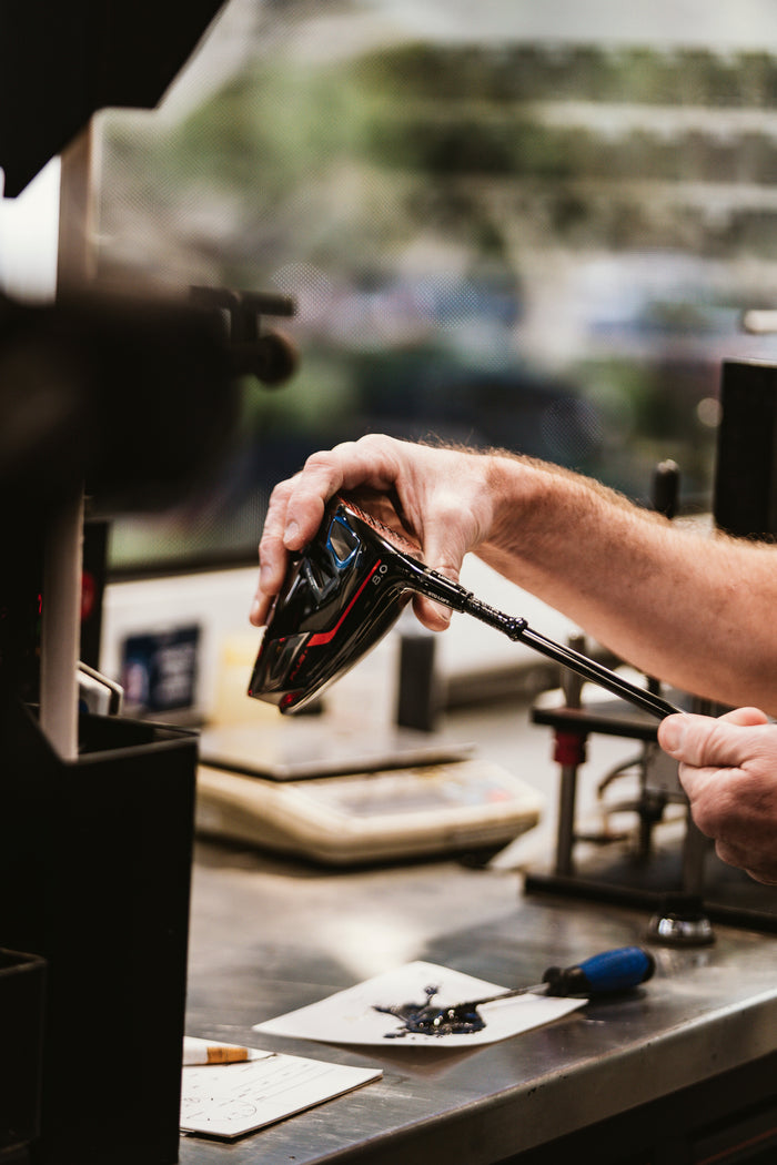 Professional golf club reglue and tip replacement services to repair your gear in Oshkosh, Wisconsin.