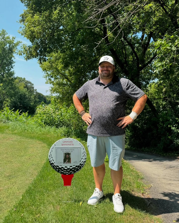 Our golf manager supporting local Oshkosh, WI events; meet the expert behind our custom club fitting and golf services.