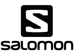 Logo for Salomon, featuring high-performance skis, snowboards, helmets, and technical winter apparel for the mountains.