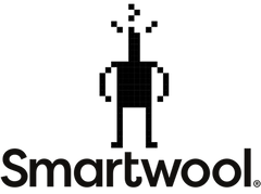 Official company logo for Smartwool, featuring premium merino wool socks, base layers, and outdoor apparel for all seasons.