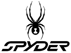 Official company logo for Spyder, featuring premium, high-performance ski jackets, pants, and technical winter apparel.