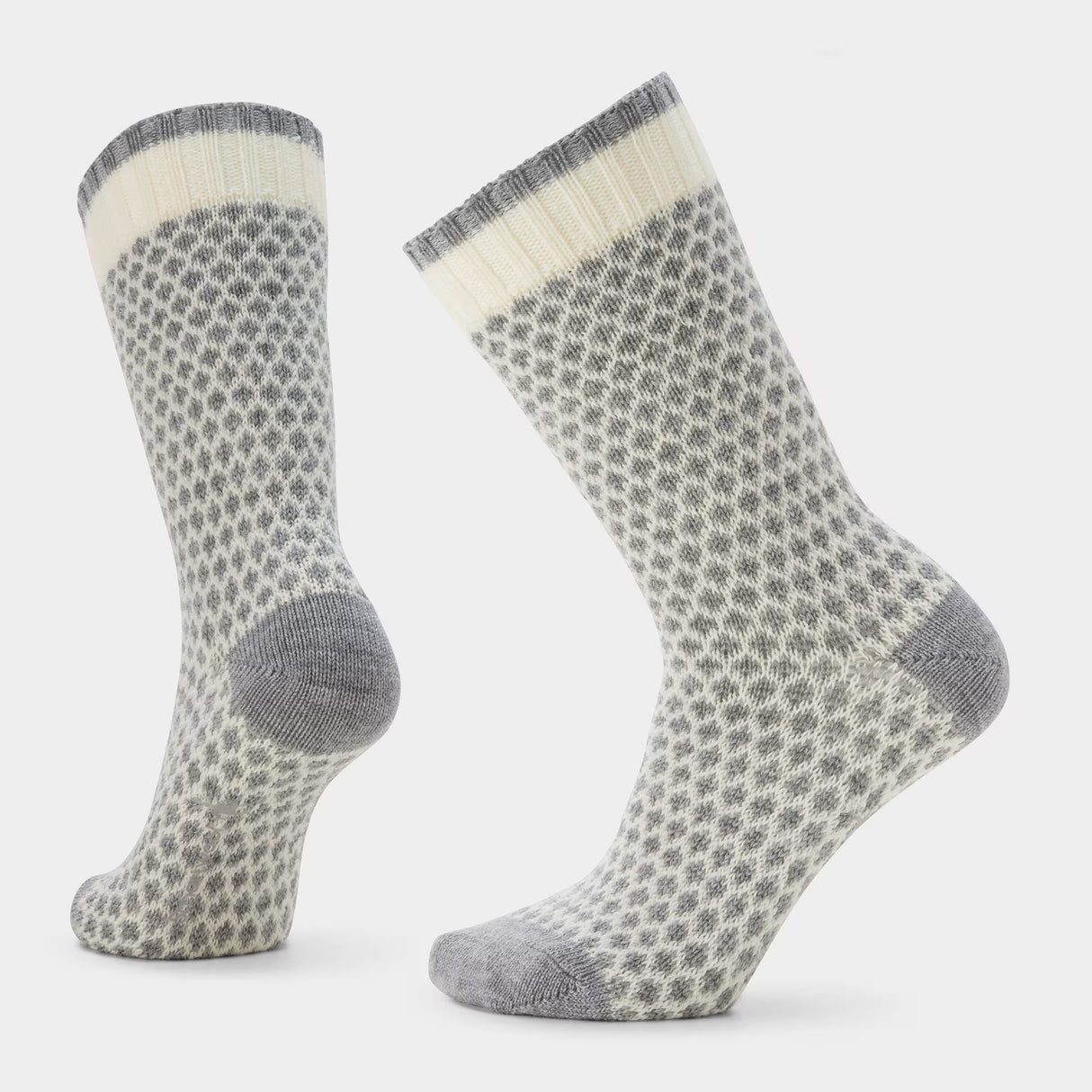 SMARTWOOL WOMENS EVERYDAY COZY POPCORN POLKA DOT CREW SOCKS