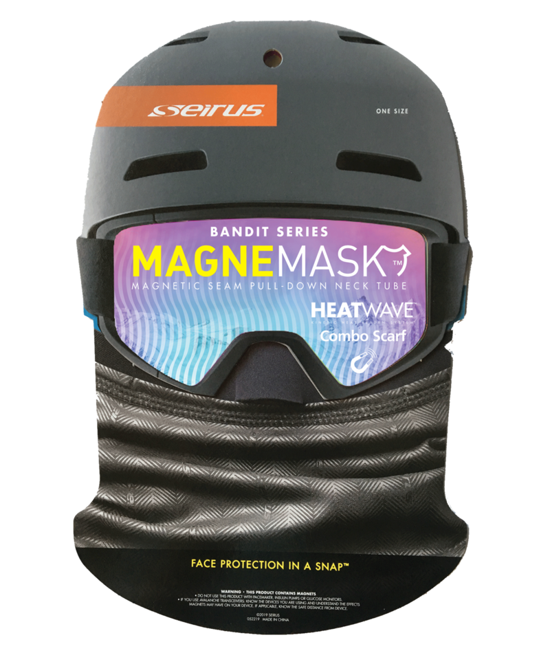 SEIRUS UNISEX MAGNEMASK™ COMBO SCARF™ FACE MASK 26
