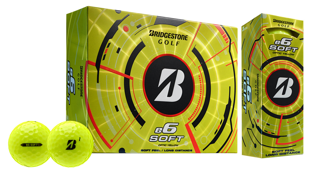BRIDGESTONE UNISEX E6 SOFT GOLF BALL 26