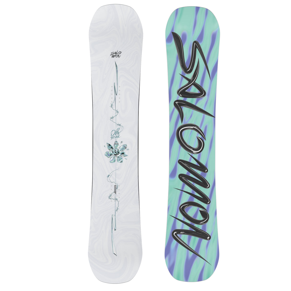 SALOMON WOMENS OH YEAH SNOWBOARD 26