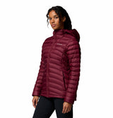 COLUMBIA WOMENS CORELITE™ DOWN HOODED WINTER JACKET