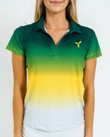 YATTA WOMENS CHROMAFADE LIMITED EDITION POLO 25