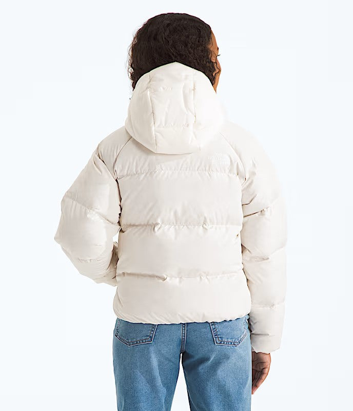 THE NORTH FACE YOUTH GIRLS NORTH DOWN HOODED WINTER JACKET